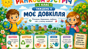 Ранкова зустріч. Тиждень 4. Моє довкілля