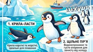 Чому пінгвіни не літають