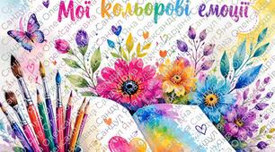 Зошит "Арт-терапія. Мої кольорові емоції"