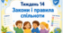 Тематичний тиждень "Закони і правила спільноти" 2 клас НУШ Стіна слів