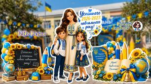Мегаоформлення до Дня знань! Ростові фігури на 4, 9, 16, 25 аркушів А4