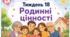 Тематичний тиждень "Родинні цінності" 2 клас НУШ Стіна слів