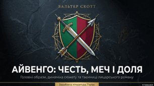 «Вальтер Скотт. “Айвенго”. Головні образи роману. Динаміка сюжету і гумор».