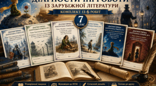 Комплект діагностичних робіт з зарубіжної літератури 7 клас НУШ