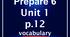 Презентація-гра Prepare 6 Units 1-10 -10 presentations Vocabulary Games(p. 12,16,22,26,34,38,44,48,56,60)  for Reading Pages