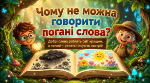 Казка "Чому не можна говорити погані слова?"
