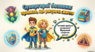 Презентація «Супергерої безпеки: правила, що рятують життя»