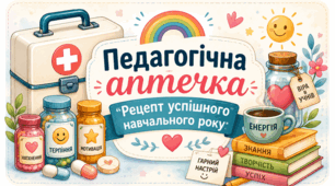 🌈 Педагогічна аптечка «Рецепт успішного навчального року»