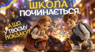 Презентація до 1 вересня, перший урок, класна година. Збираємо рюкзак разом