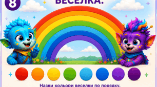 Люмі та Фліксі вивчають кольори