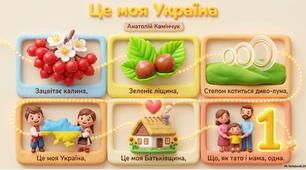 Мнемотаблиця «Це моя Україна»