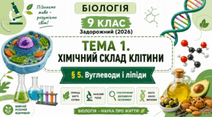 Вуглеводи і ліпіди. Презентація, інфографіка, робочий аркуш