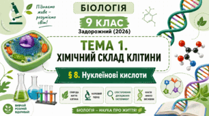 Нуклеїнові кислоти. Презентація, інфографіка, робочий аркуш