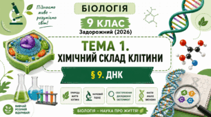ДНК. Презентація, інфографіка, робочий аркуш