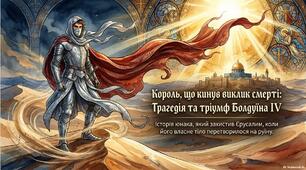 Презентація «Болдуїн IV: прокажений король, який кинув виклик долі та Саладіну»