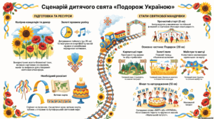 Інфографіка свята до Дня незалежності України