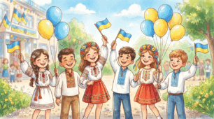 Гра-вікторина "Подорож Україною" до Дня незалежності