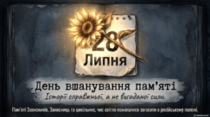 Матеріали (презентація, лист, поробка) до 28 липня - Дня вшанування пам’яті Захисників та Захисниць України, учасників добровольчих формувань та цивільних осіб, які були страчені, закатовані або загинули у полоні