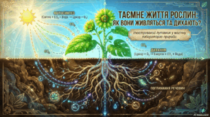 Як живуть і живляться рослини? | Таємниці фотосинтезу та життя рослин - Презентація