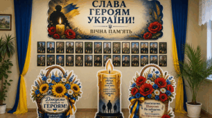 🇺🇦 Комплект для оформлення «Стіна пам’яті Героїв України»