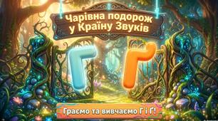 «Чарівна подорож у країну звуків [Г]-[Ґ]»