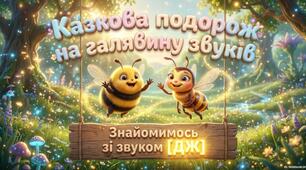 «Знайомимось зі звуком Дж»