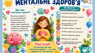 Безкоштовно Плакат Ментальне здоров'я