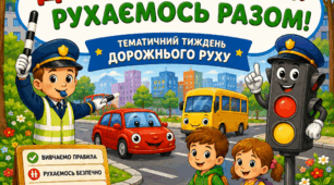Картотека рухливих ігор: "Дорога добра і безпеки: рухаємось разом!"