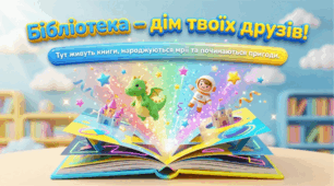  Презентація "Бібліотека – дім твоїх друзів!"  НУШ  2026