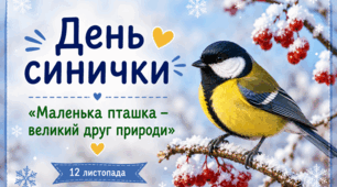 «День синички: маленька пташка – великий друг природи»