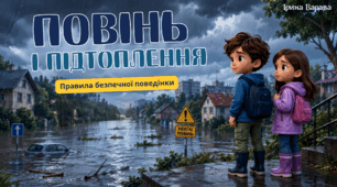 Презентація "Повінь. Правила безпечної поведінки"