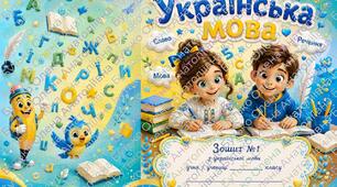 Обкладинки на зошити для початкової школи