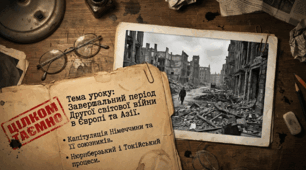 Урок-історичний репортаж на тему «Завершальний період Другої світової війни для Європи та Азії»