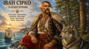 Розмальовка та малюнок "Іван Сірко - характерник"