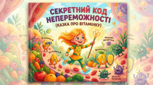 Казка про Вітамінку "Секретний код непереможності"