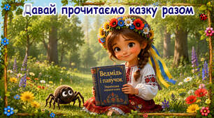 Казка "Ведмідь і павучок"