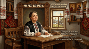 Марко Вовчок. Біографічний нарис про письменницю. Історія написання повісті «Маруся». Сюжет твору, історичні події в його основі.