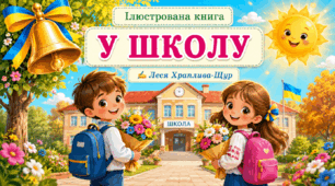 Ілюстрована книга до вірша Лесі Храпливої-Щур «У школу».