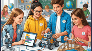 Навчальна програма  «STEM 6 клас (міжгалузевий інтегрований курс) »  Розроблено на основі модельної  навчальної програми «STEM. 5-6 класи (міжгалузевий інтегрований курс)» для закладів загальної середньої освіти (автори: Бутурліна О. В., Артємєва О. Є.)