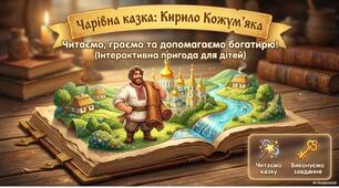 «Казка "Кирило Кожум'яко" із завданнями»