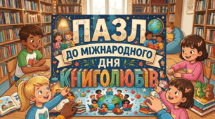 Пазл до дня Міжнародного дня книголюбів