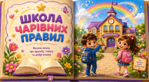 📖Ілюстрована книга "Школа чарівних правил"