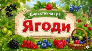 Дидактична гра «Ягоди»