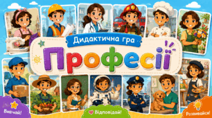 Дидактична гра «Професії»