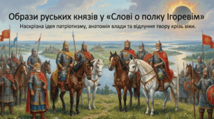 Образи руських князів у творі. Наскрізна ідея патріотизму. Переклади й переспіви «Слова…» у ХІХ–ХХ ст.