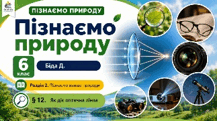 Як діє оптична лінза. Презентація, інфографіка, робочий аркуш