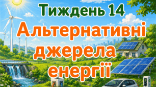 Тематичний тиждень "Альтернативні джерела енергії" 3 клас НУШ Стіна слів