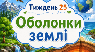 Тематичний тиждень "Оболонки Землі" 3 клас НУШ Стіна слів