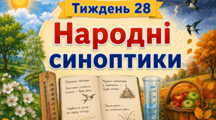 Тематичний тиждень "Народні синоптики" 3 клас НУШ Стіна слів