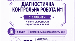 Діагностична контрольна робота № 1 9 клас Підприємництво і фінансова грамотність О. Пластун, С. Панченко